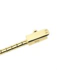 Image 6 of Gold braided Omega link necklace