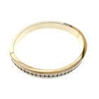 Image 6 of Gold slave bracelet with diamond 3.00 ct.