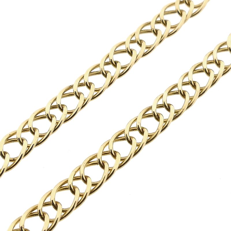 Image 6 of Golden Prince of Wales Link Necklace | 51 cm