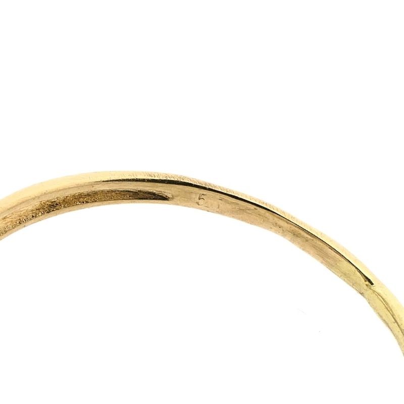 Image 6 of Gold ring with aquamarine and zirconia