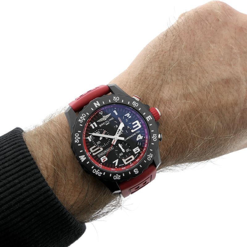 Image 9 of Breitling Endurance Pro 'Red' X82310; Chronograph men's watch