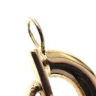 Image 5 of Golden fantasy pendant with diamond 0.02 ct.