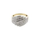 Image 3 of Gold ring with diamond; 1.30 ct.; 14K; size 18