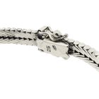 Image 4 of White gold link bracelet with sapphire