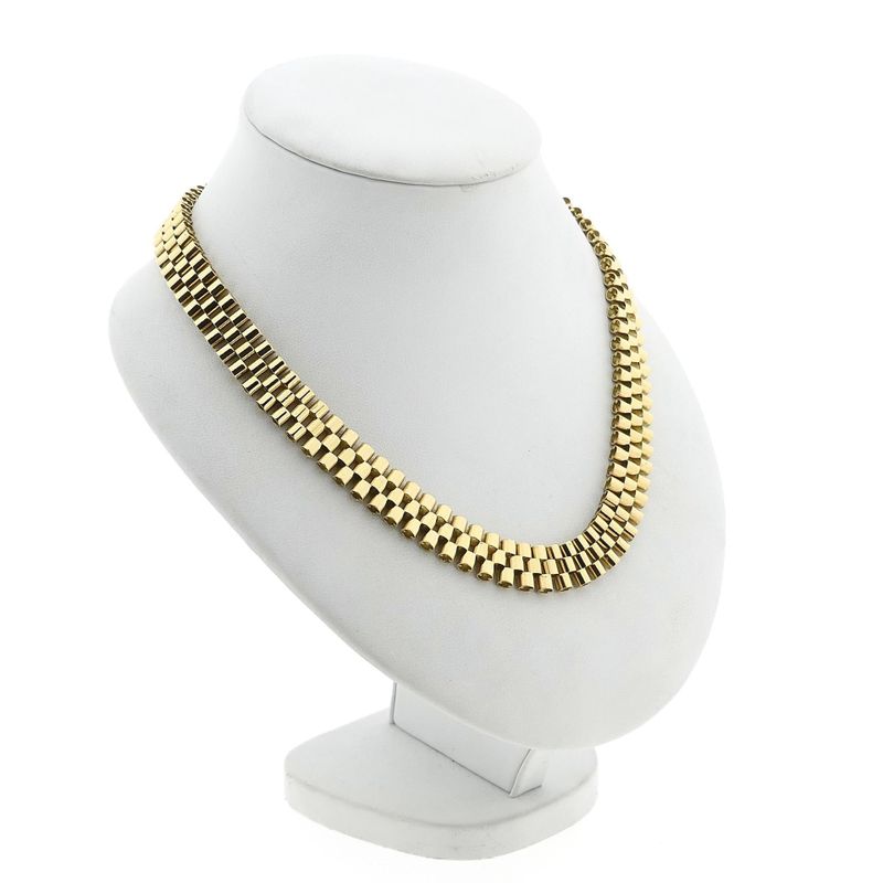 Image 3 of Gold Fantasy Link Necklace | 40 cm