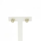 Image 5 of Gold stud earrings with zirconia