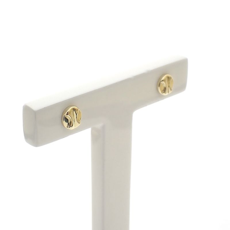 Image 2 of Golden fantasy stud earrings