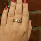 Image 11 of Golden Bismarck link ring