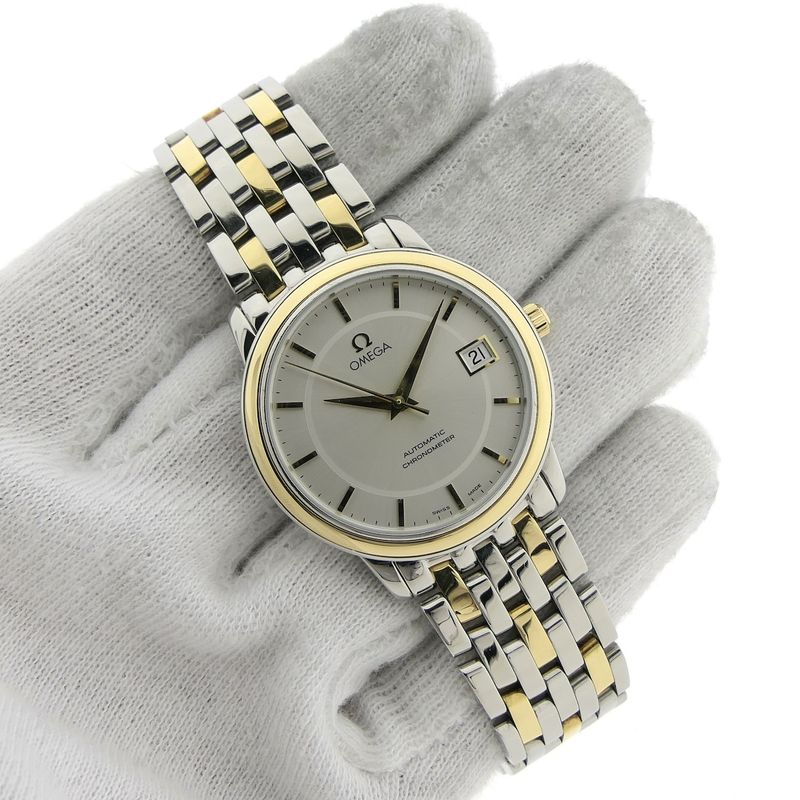 Image 6 of Omega De Ville Prestige Automatic; 18k gold/steel watch