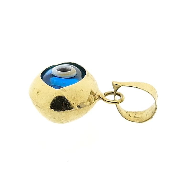 Image 7 of Gold pendant with Nazar (Lucky Eye)