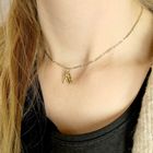 Image 4 of Gold pendant; Faith, hope, and love