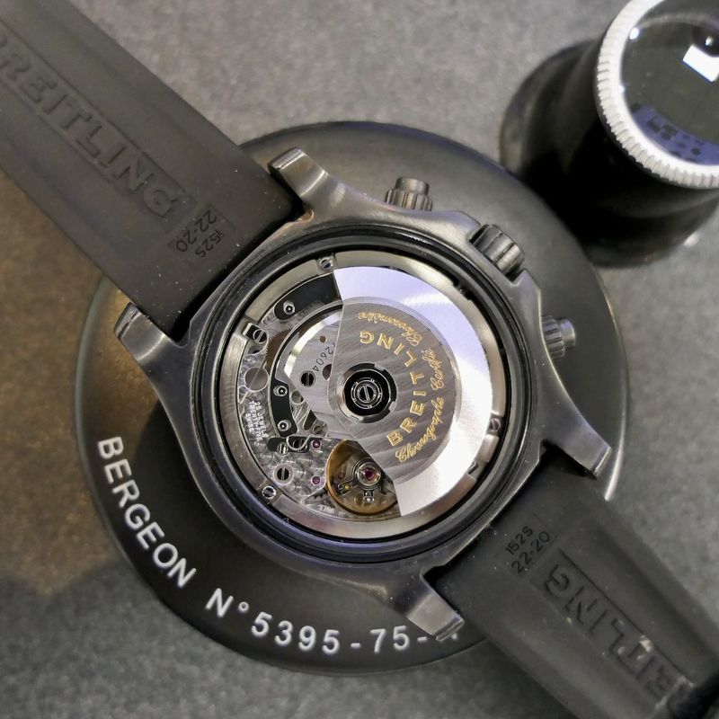 Image 17 of Breitling SuperOcean II Blacksteel Limited Edition M13341; Automatic men's diving watch