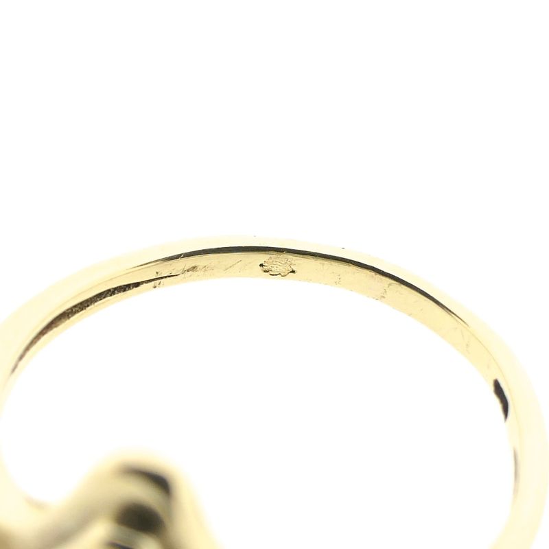Image 8 of Gold ring with zirconia