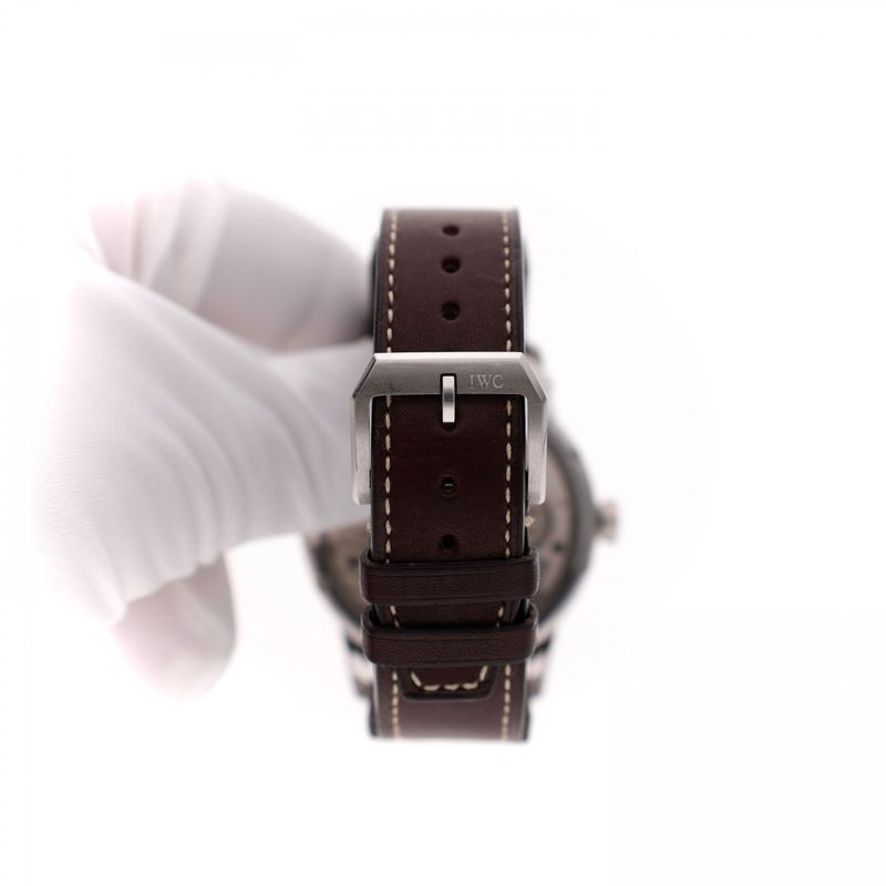 Afbeelding 9 van IWC Vintage Collection 'Pilot's Watch 1936' IW325401; Heren Horloge