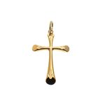 Image 1 of Gold pendant of a cross