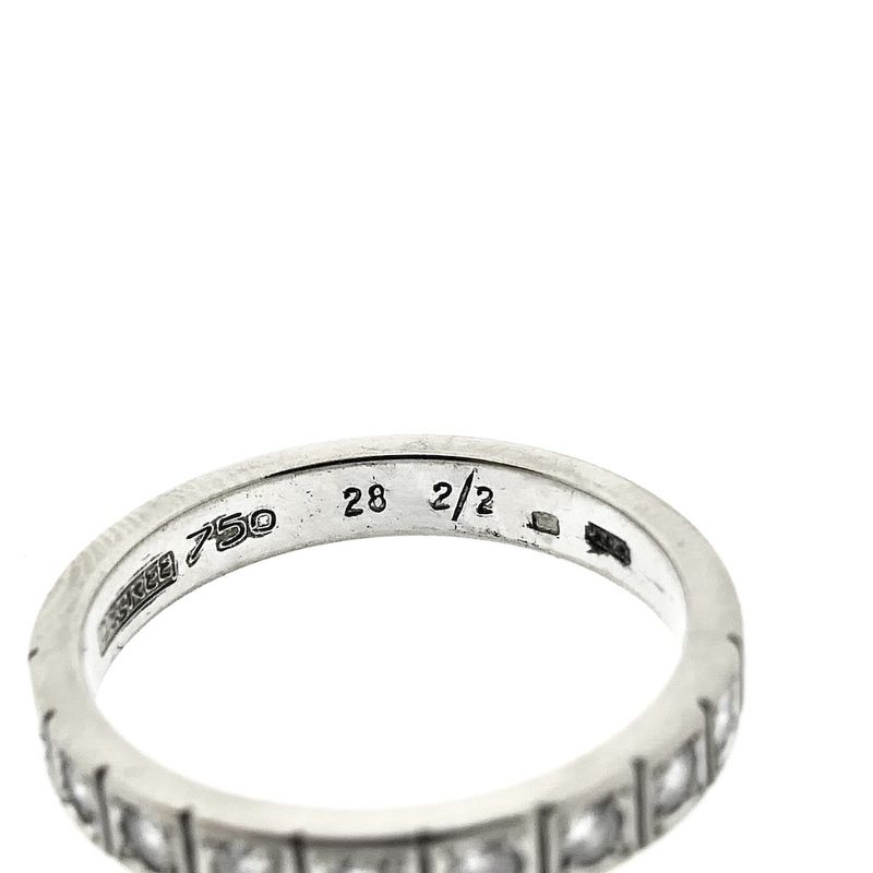 Image 3 of White gold Desiree ring with diamonds; 0.28 ct.