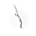 Image 2 of Silver charm of a basketball player