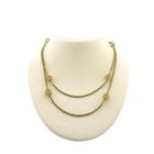 Image 1 of Gold chain with balls