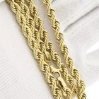Afbeelding 7 van Gouden gedraaide schakelketting | 60 cm