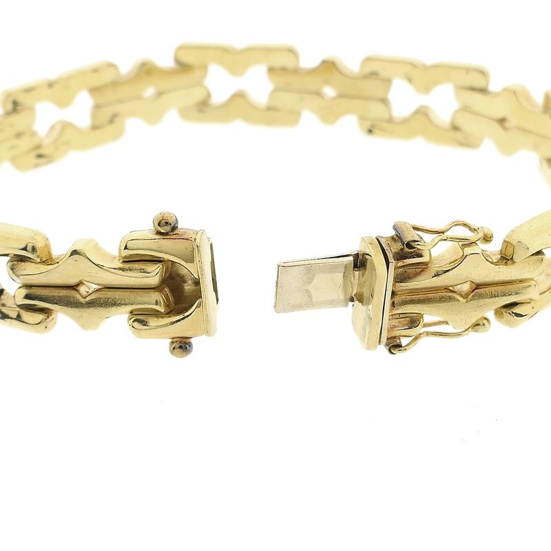 Image 3 of Golden fantasy link bracelet