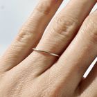 Image 4 of White gold sliding ring