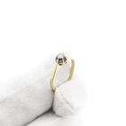 Image 9 of Desiree gold solitaire ring with diamond; 0.14 ct.