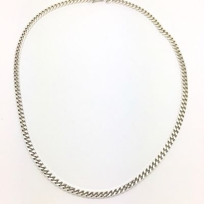 Image 2 of Silver gourmet necklace | 50 cm