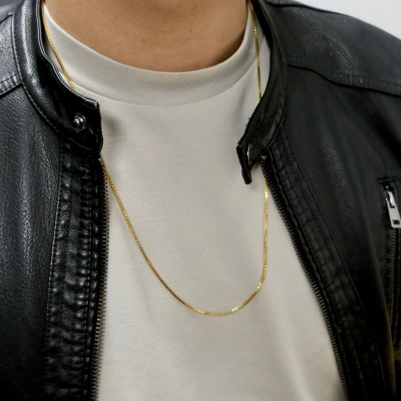 Image 9 of Golden Venetian link chain