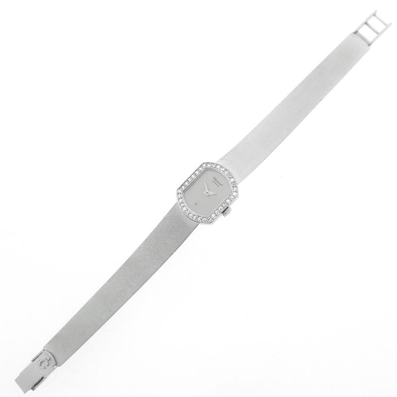 Image 3 of Chopard Cocktail Watch; Vintage 18k women's watch with diamonds