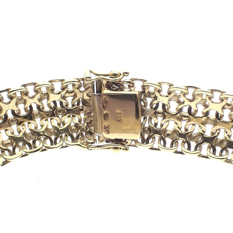 Image 9 of Gold fantasy link bracelet