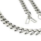 Image 2 of Silver gourmet link chain | 62 cm