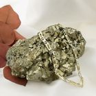 Image 2 of Two-tone gold fantasy link bracelet | 19 cm