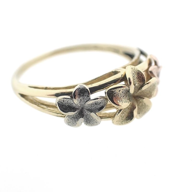 Image 3 of Tricolor gold ring