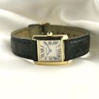Image 9 of Cartier Tank Française 1820; 18k gold ladies' watch