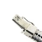 Image 7 of 18K white gold link bracelet with diamond; 0.55 ct. | 18.5 cm