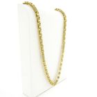 Image 3 of Long gold men's necklace with zirconia; Magnum chain