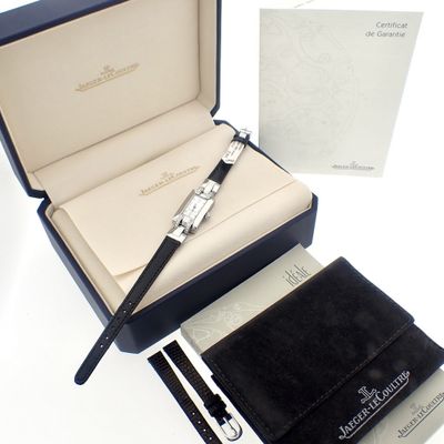 Image 2 of Jaeger LeCoultre Idéale; Ladies watch with diamonds