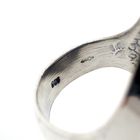 Image 5 of Silver ring with oval design