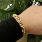 Image 8 of Gold twisted link bracelet