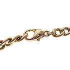 Image 3 of Gold ladies gourmet link necklace | 38 cm