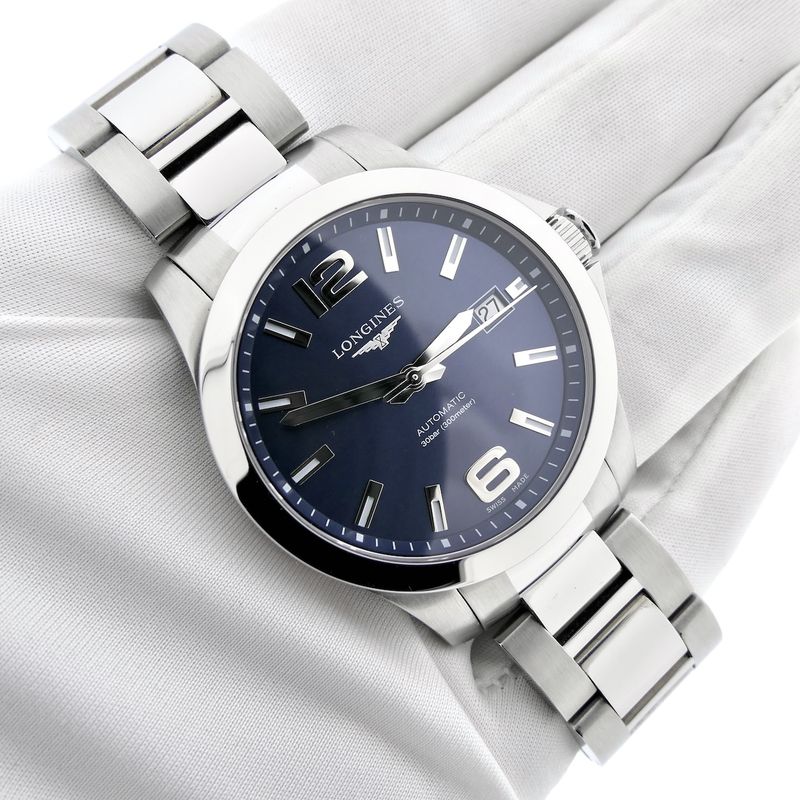 Image 7 of Longines Conquest L3.776.4; Automatic men's watch