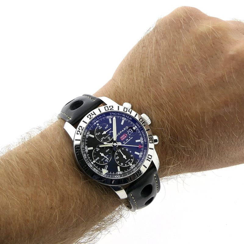 Image 12 of Chopard Mille Miglia GMT; Chronograph men's watch with second time zone