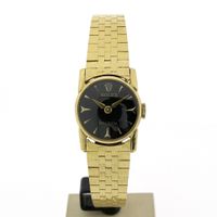 Rolex Precision 18k; Vintage gold ladies' watch