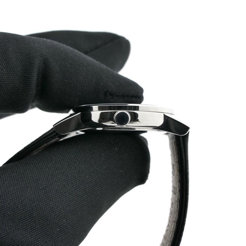 Image 5 of Movado Museum Classic; Steel women's watch with blue 'Mother of Pearl' dial; 0607422