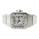 Image 13 of Cartier Santos Galbee; Automatic ladies watch with diamonds