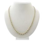 Image 1 of Golden twisted link chain.