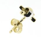 Image 6 of Two-tone gold stud earrings