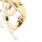 Image 6 of Two-tone dynamic brooch with diamond; 0.05 ct.