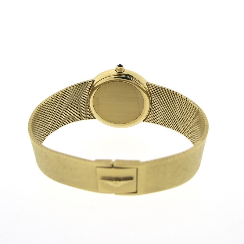 Image 9 of Longines Wittnauer Classic 'Onyx & Diamonds'; 18k gold watch