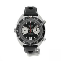 Heuer Autavia 1163; Vintage chronograph men's watch